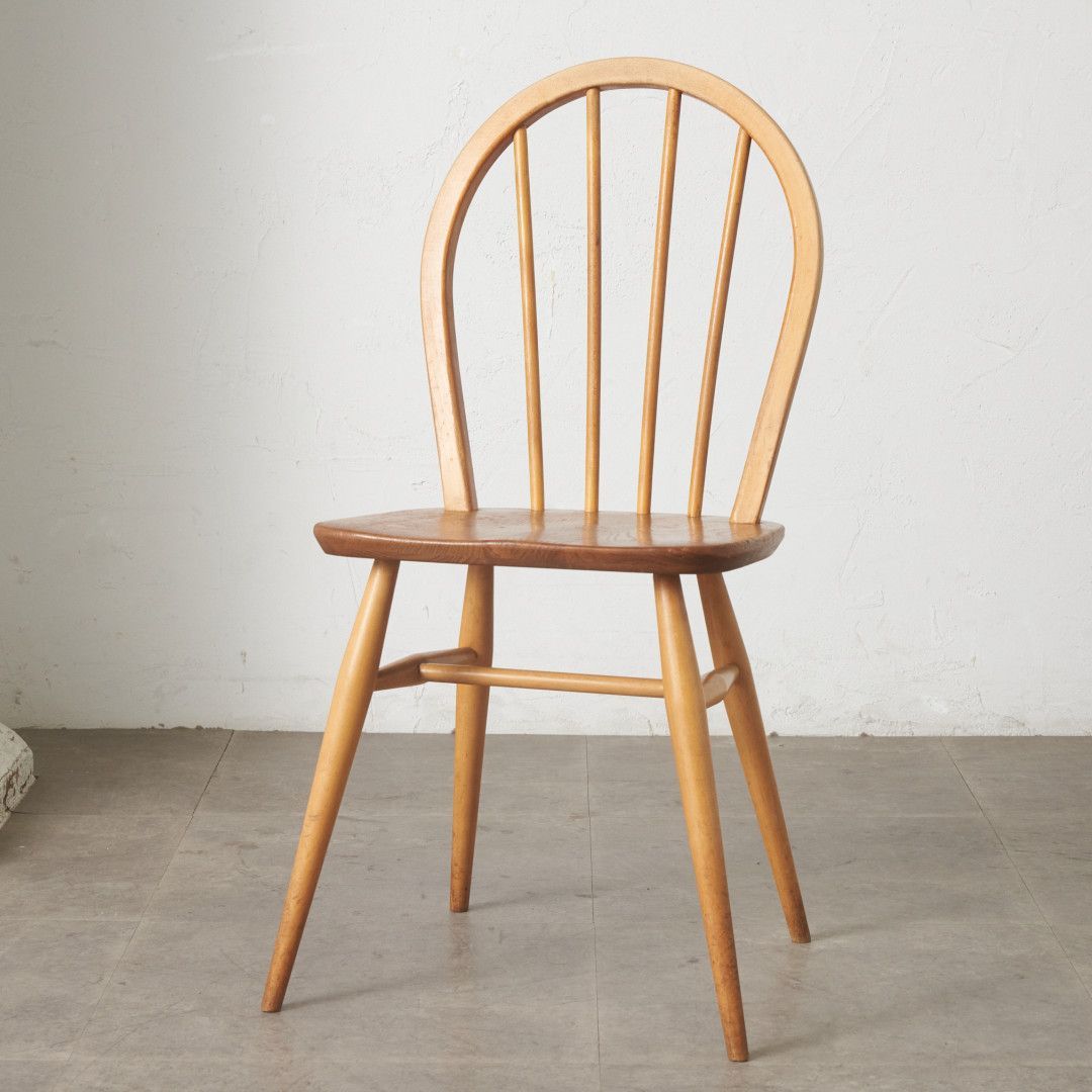 ercol フープバックチェア 4本 スポーク アーコール ダイニングチェア