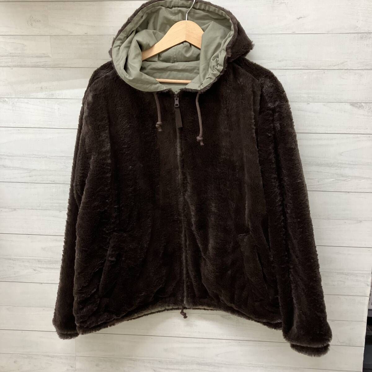 STUSSY ステューシー Reversible Hooded Jacket リバーシブル 