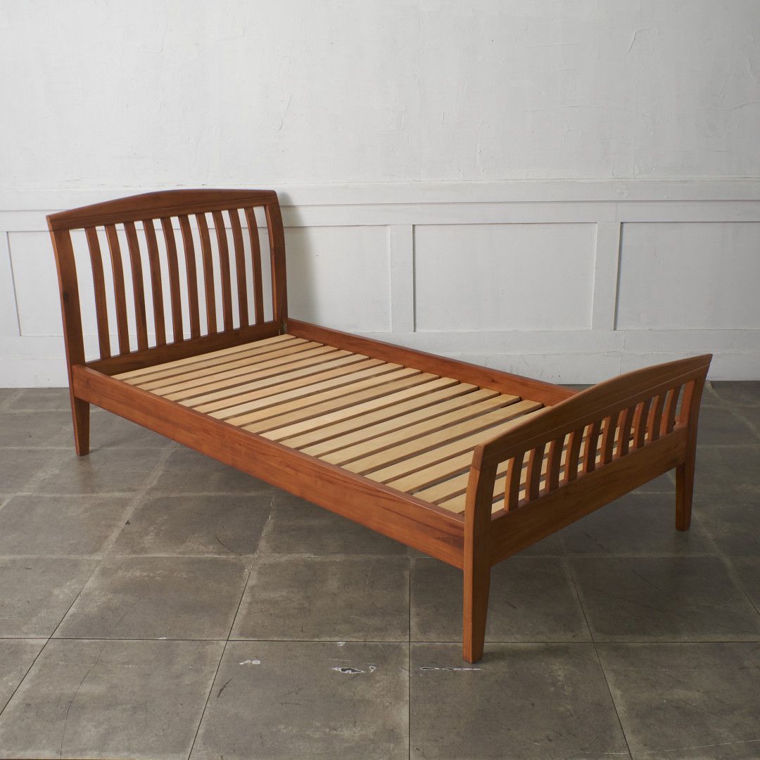 SCANTEAK スキャンチーク チーク 無垢材 ベッドフレーム シングル