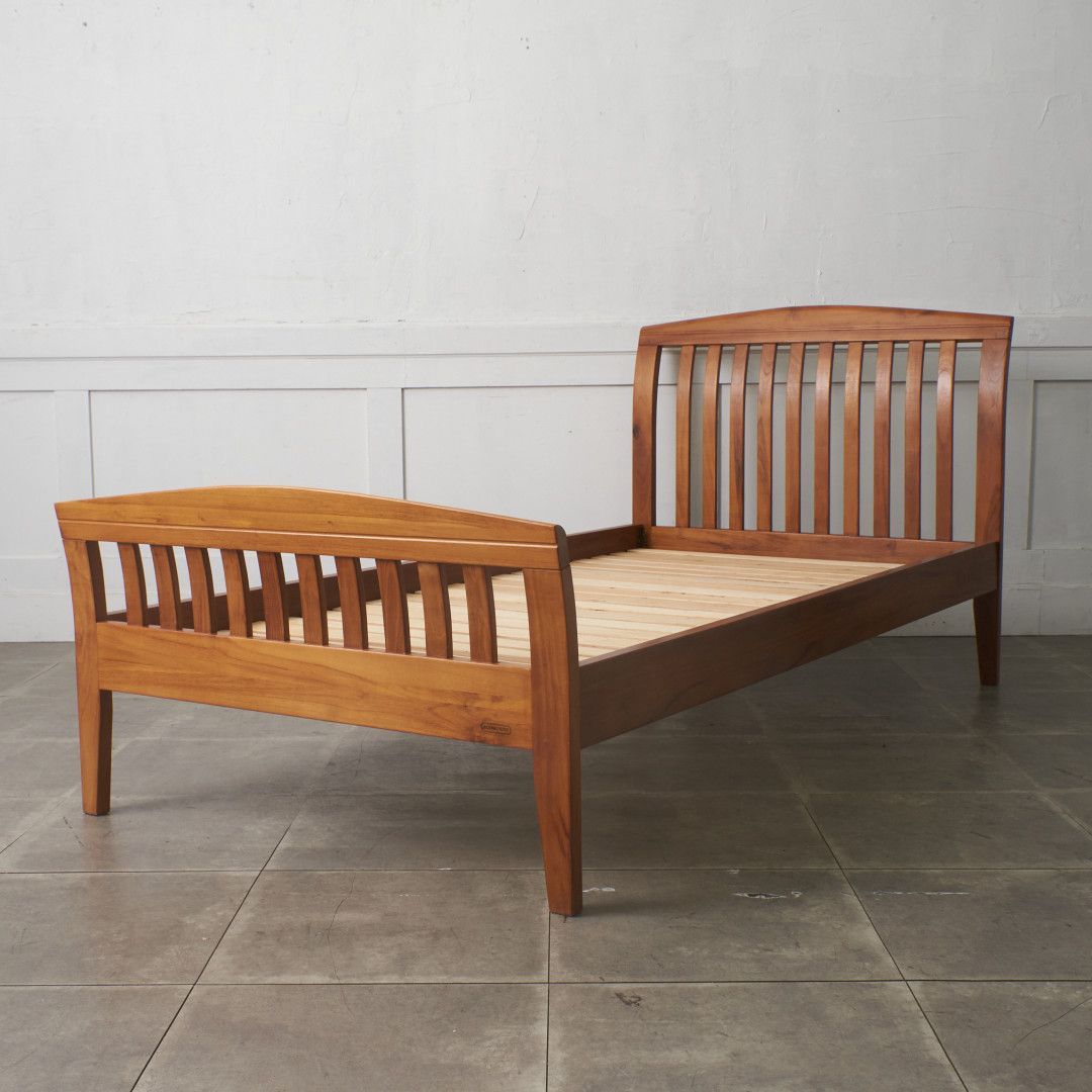 SCANTEAK スキャンチーク チーク 無垢材 ベッドフレーム シングル