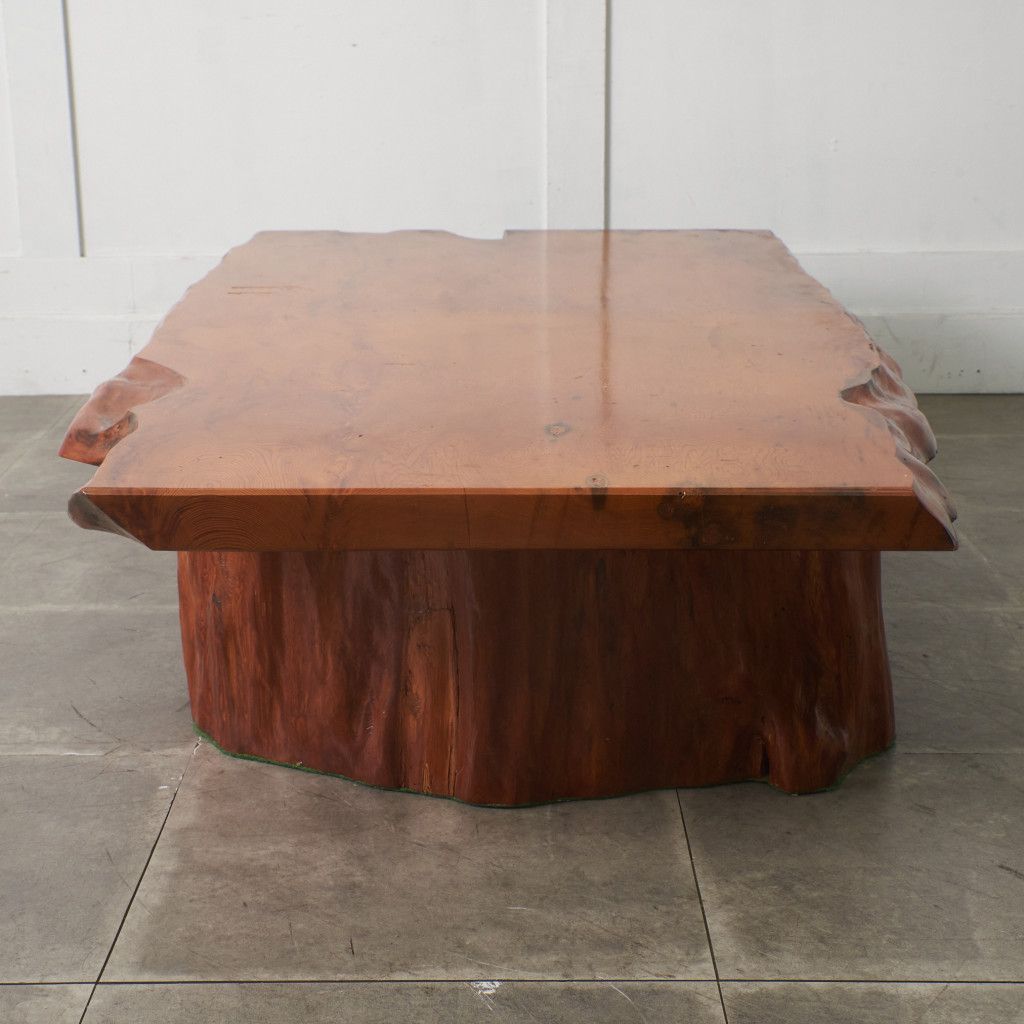 世界自然遺産 屋久杉 一枚板 座卓 テーブル ローテーブル ソファ