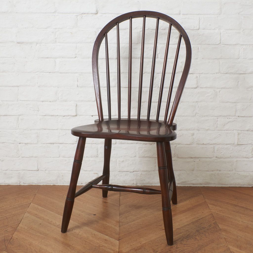 松本民芸家具 #72 リーチ型チェア ミズメザクラ 無垢材 ループバック