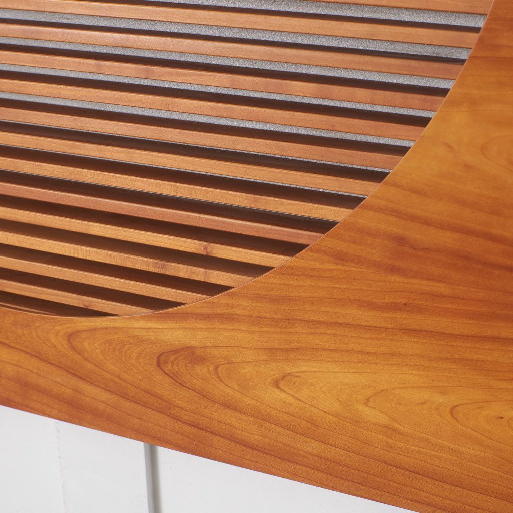 ポラダ 壁掛け CDラック チェリー 無垢材 WALL CD収納 収納棚 木製