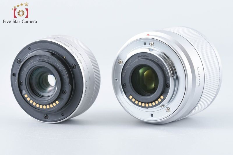 中古】Panasonic パナソニック LUMIX G DC-GF9W シルバー ダブルレンズ 