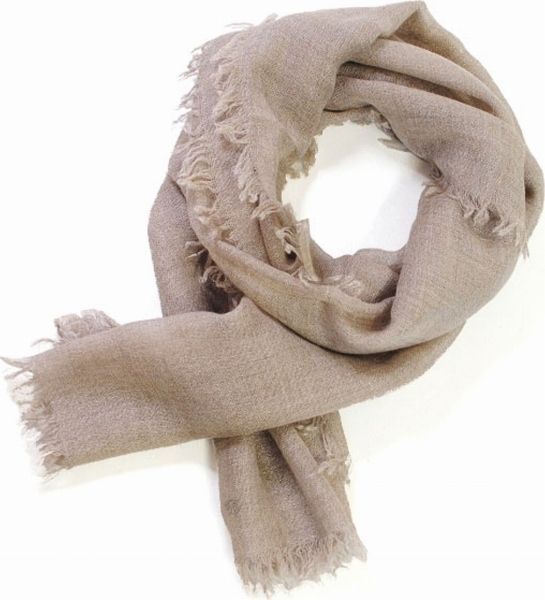 ストール ファリエロサルティ カシミア70% イタリア製 ベージュ色