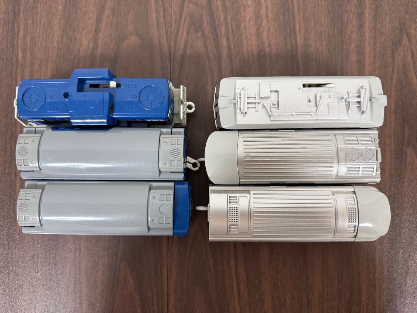 動作品 プラレール 寝台車 北斗星 ブルートレイン 寝台特急カシオペア セット