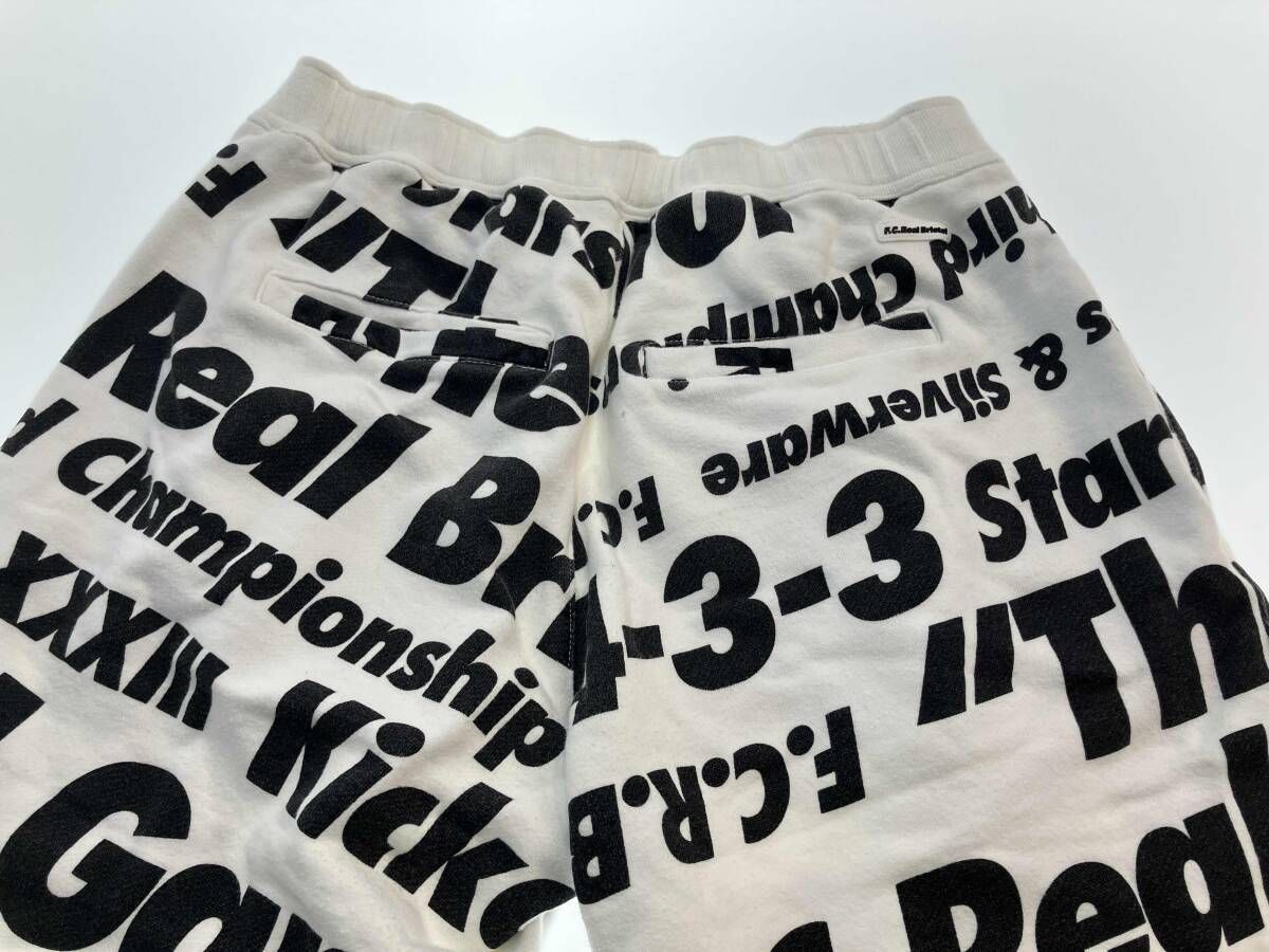 Bristol ホワイトショートパンツ　サイズＳ ☆ F.C.Real Bristol エフシーレアルブリストル ハーフパンツ サイズS