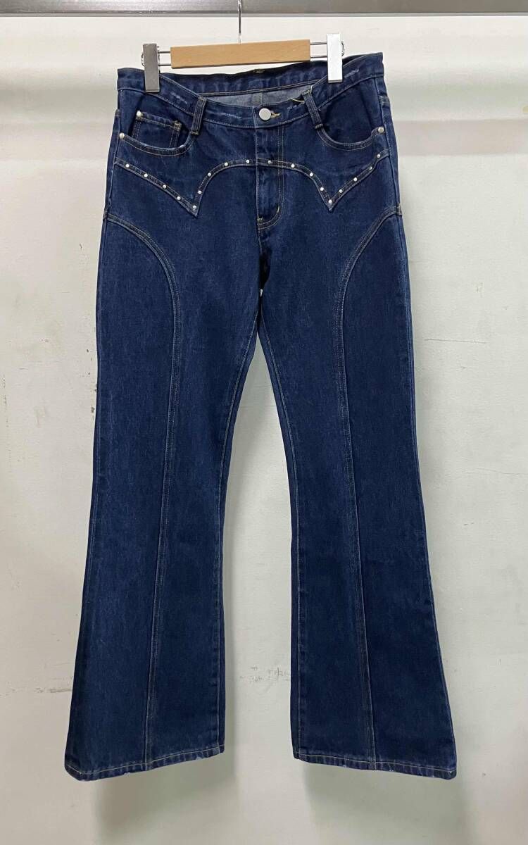 Knuth Marf クヌースマーフ パンツ KM25SPG05 bellbottom denim Pants