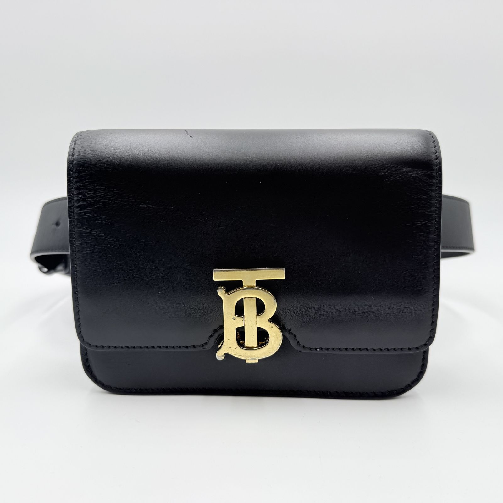 BURBERRY ブラックレザーベルト TBロゴ 保存袋付き 楽天市場】バーバリー BURBERRY メンズ グッズ 小物 ベルト ロゴ TB