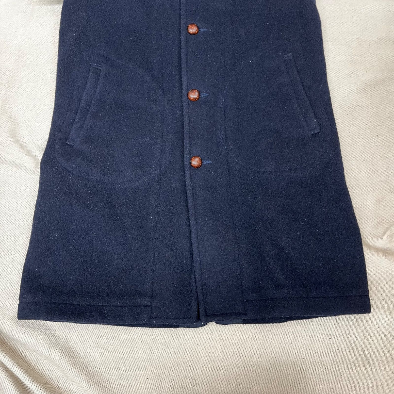 DANTON ダントン ウールコート ミドル丈コート アウター ウールモッサ