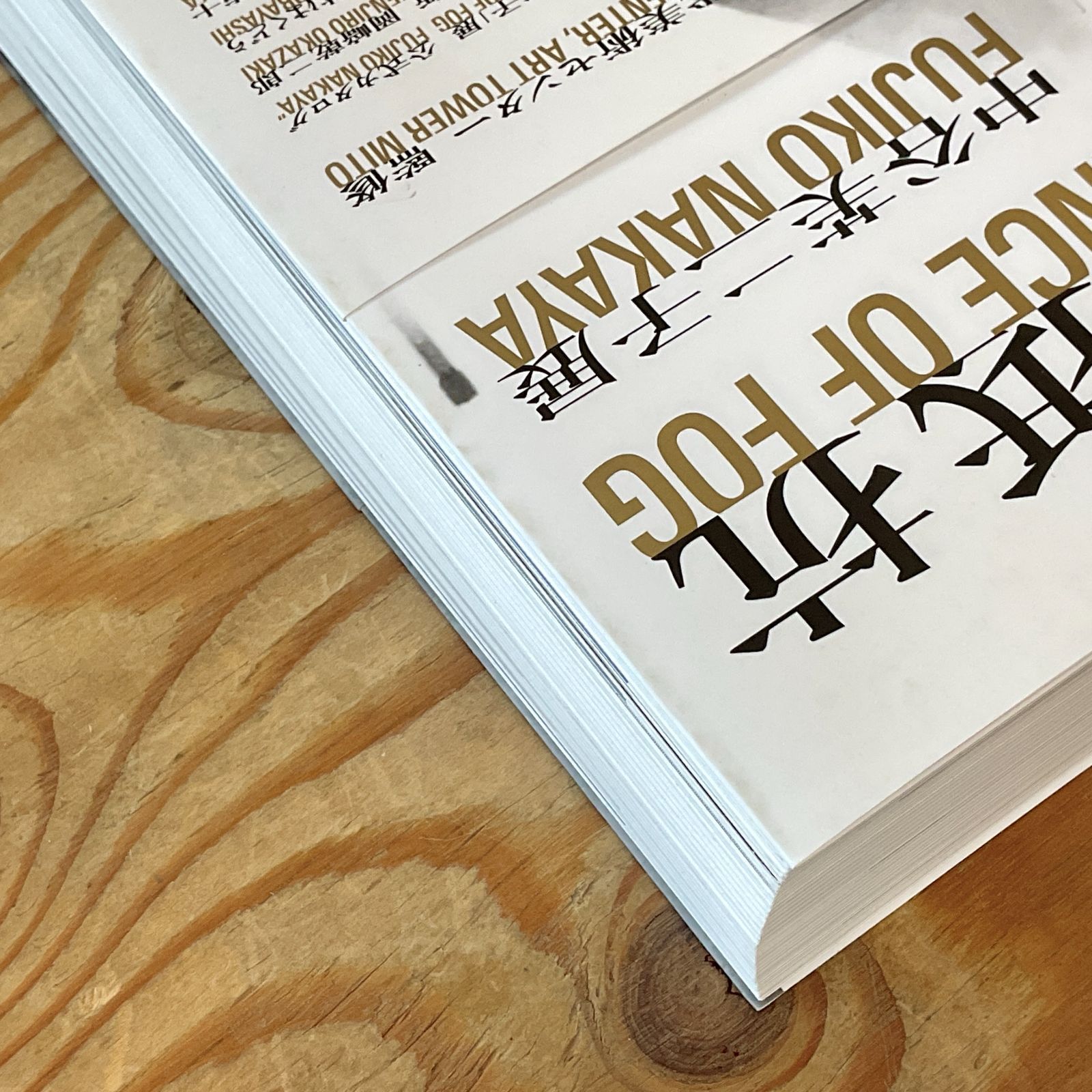 「霧の抵抗」中谷芙二子展図録@水戸芸術館 霧の抵抗 中谷芙二子展 | 動く出版社 フィルムアート社