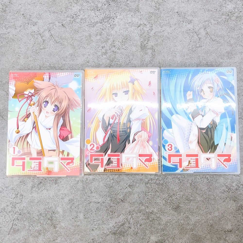 H-662 タユタマ Kiss on my Deity DVD 全6巻セット 初回限定BOX付き