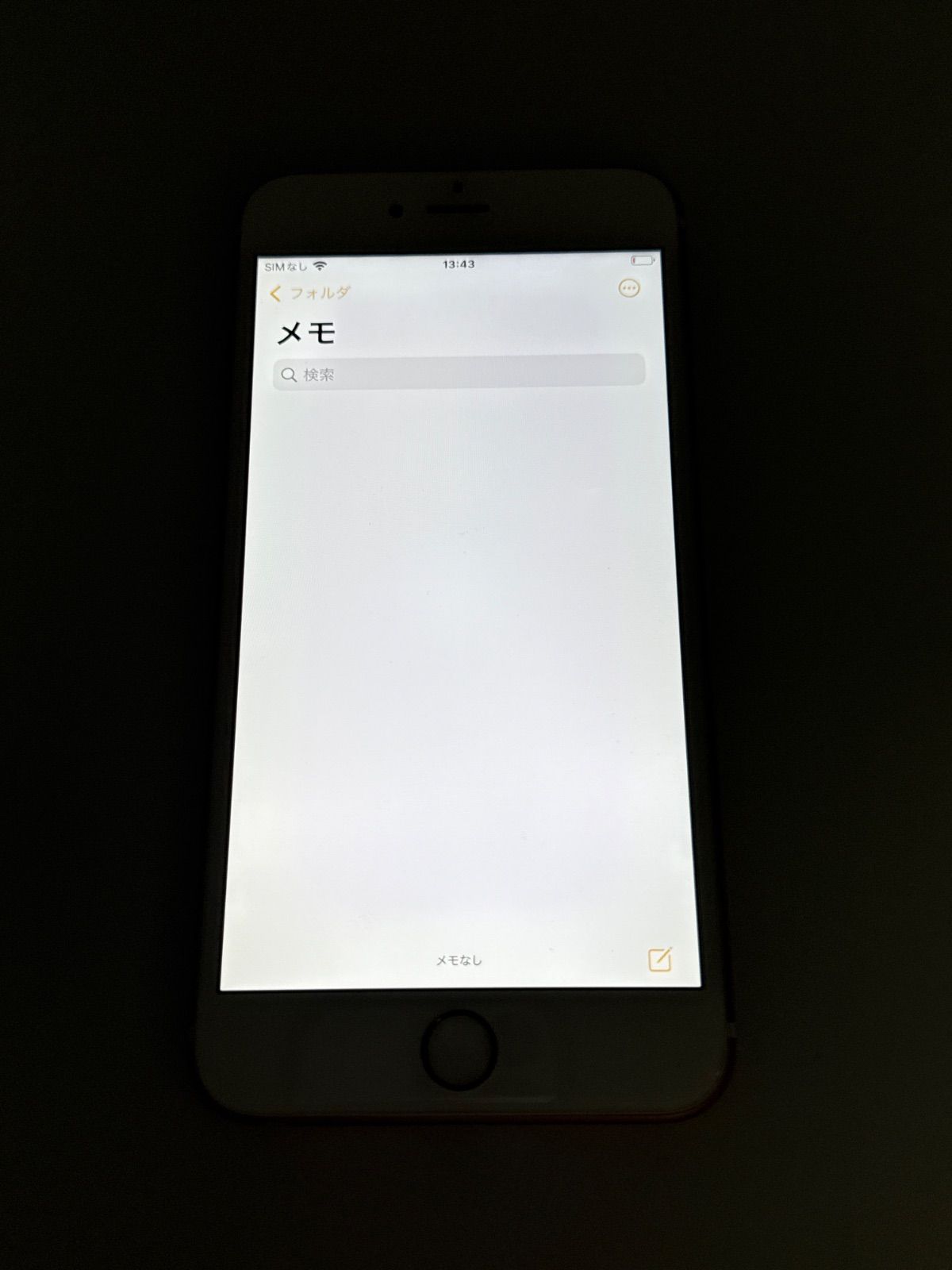 バッテリー容量82％ シムロック解除済み iPhone6s Plus 64GB ローズ