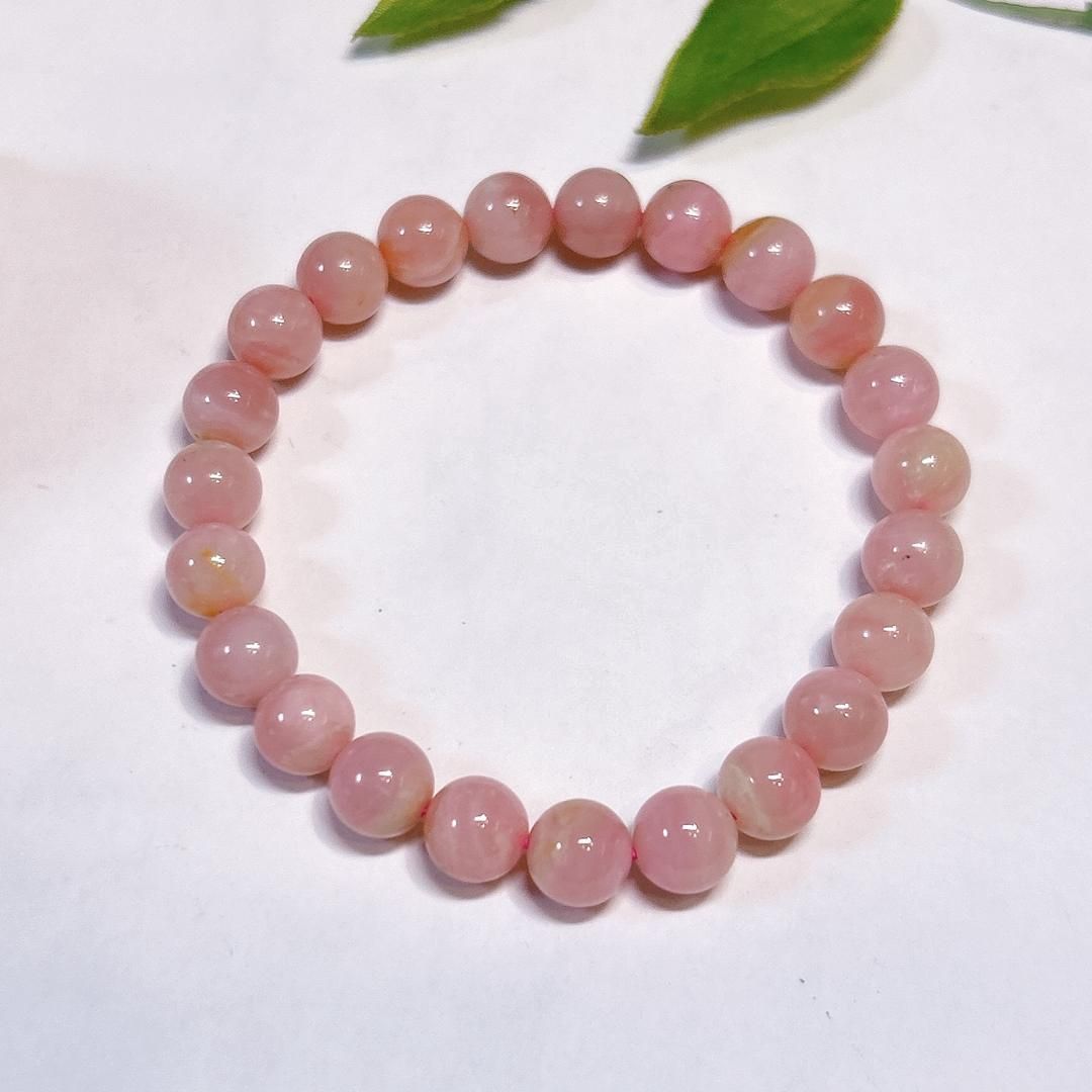  E17607 ピンクオパール AAA 8㎜ ブレスレット Pinkopal 小物ディスプレイ 置物 インテリア小物