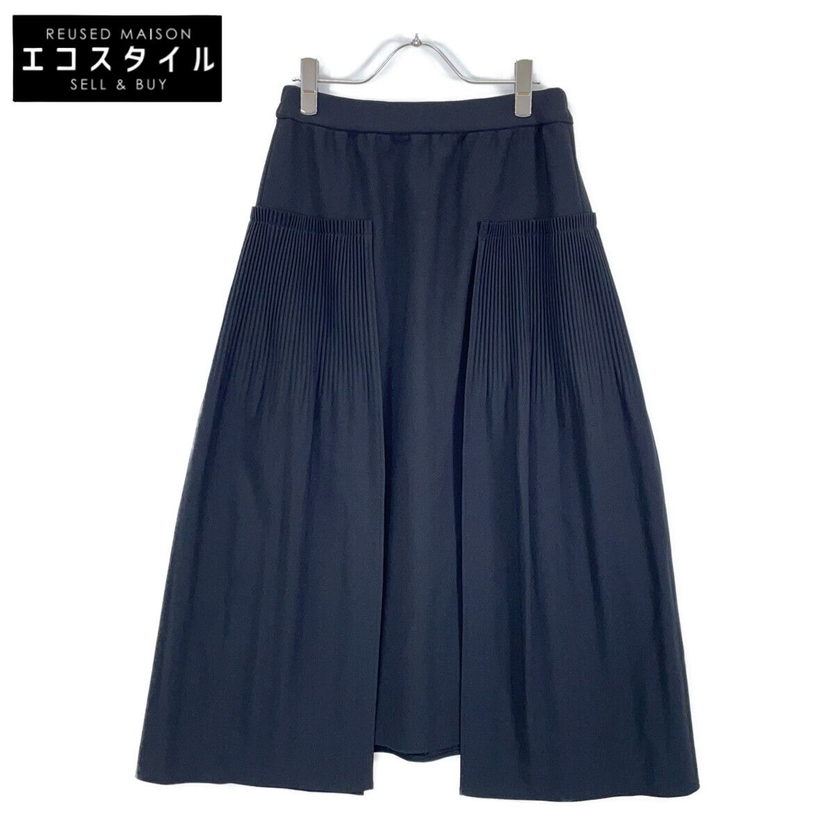 ADORE アドーア 531-4120304 23年製 ﾌﾞﾗｯｸ ﾀﾞﾌﾞﾙｼﾞｮｰｾﾞｯﾄｽｶｰﾄ 38  