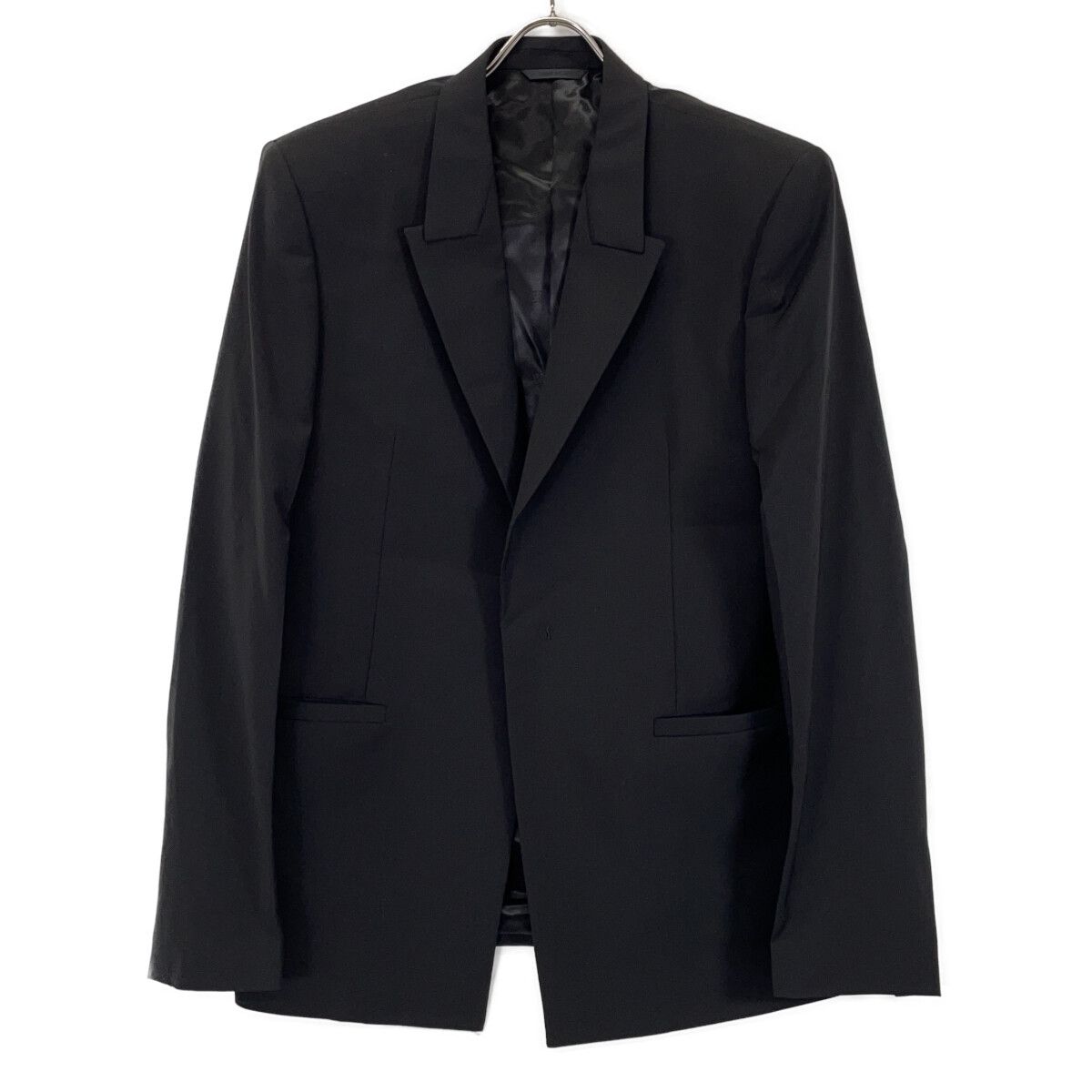 GIVENCHY ジバンシィ BL300313UW ﾌﾞﾗｯｸ ﾃｰﾗｰﾄﾞｼﾞｬｹｯﾄ 44 - メルカリ