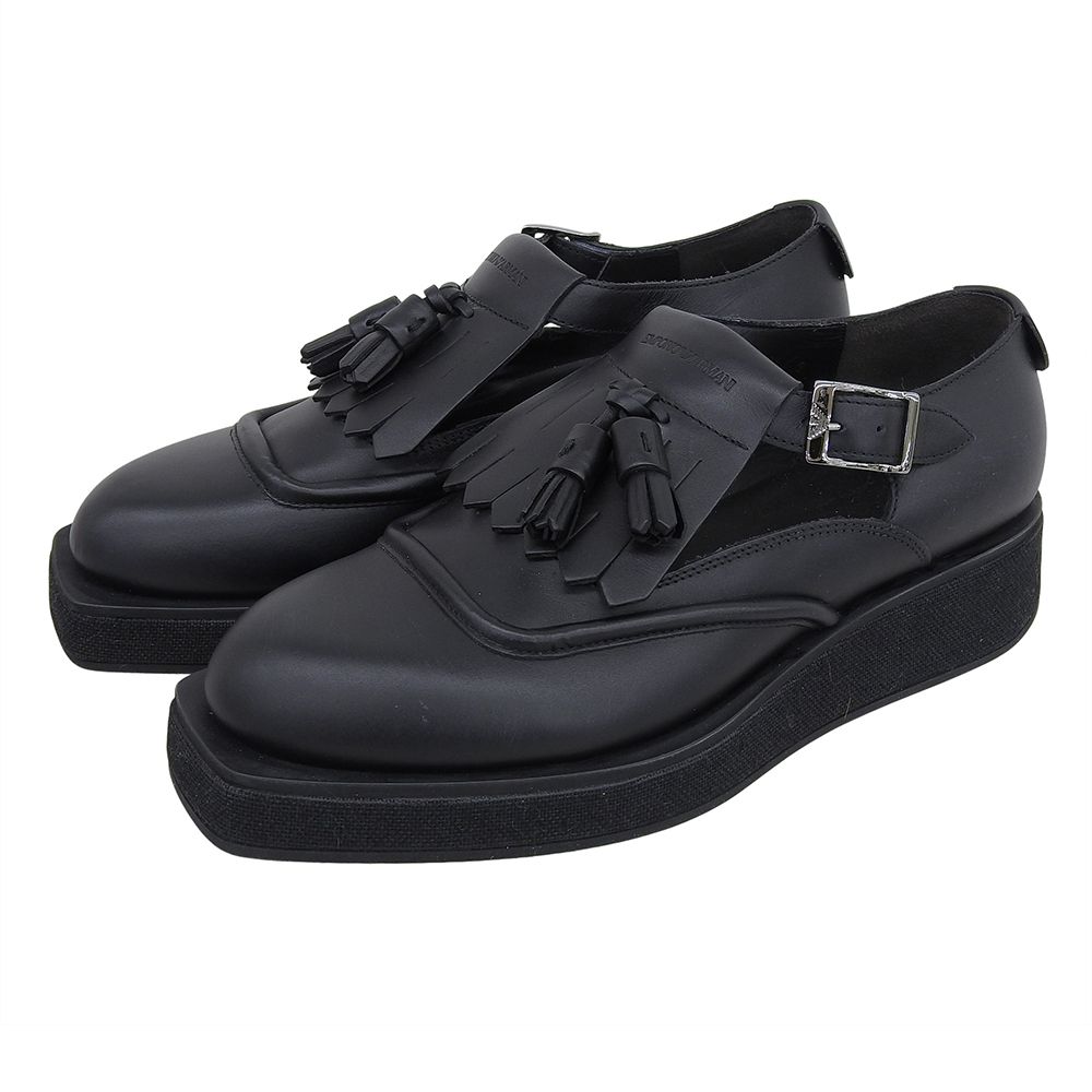 EMPORIO ARMANI エンポリオアルマーニ 新品同様 タッセル デザイン