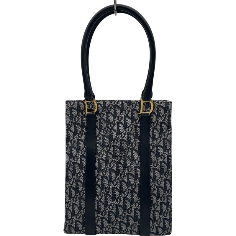 Dior トロッター トートバッグ ハンドバッグ　ネイビー Dior トロッター トートバッグ ハンドバッグ ネイビー