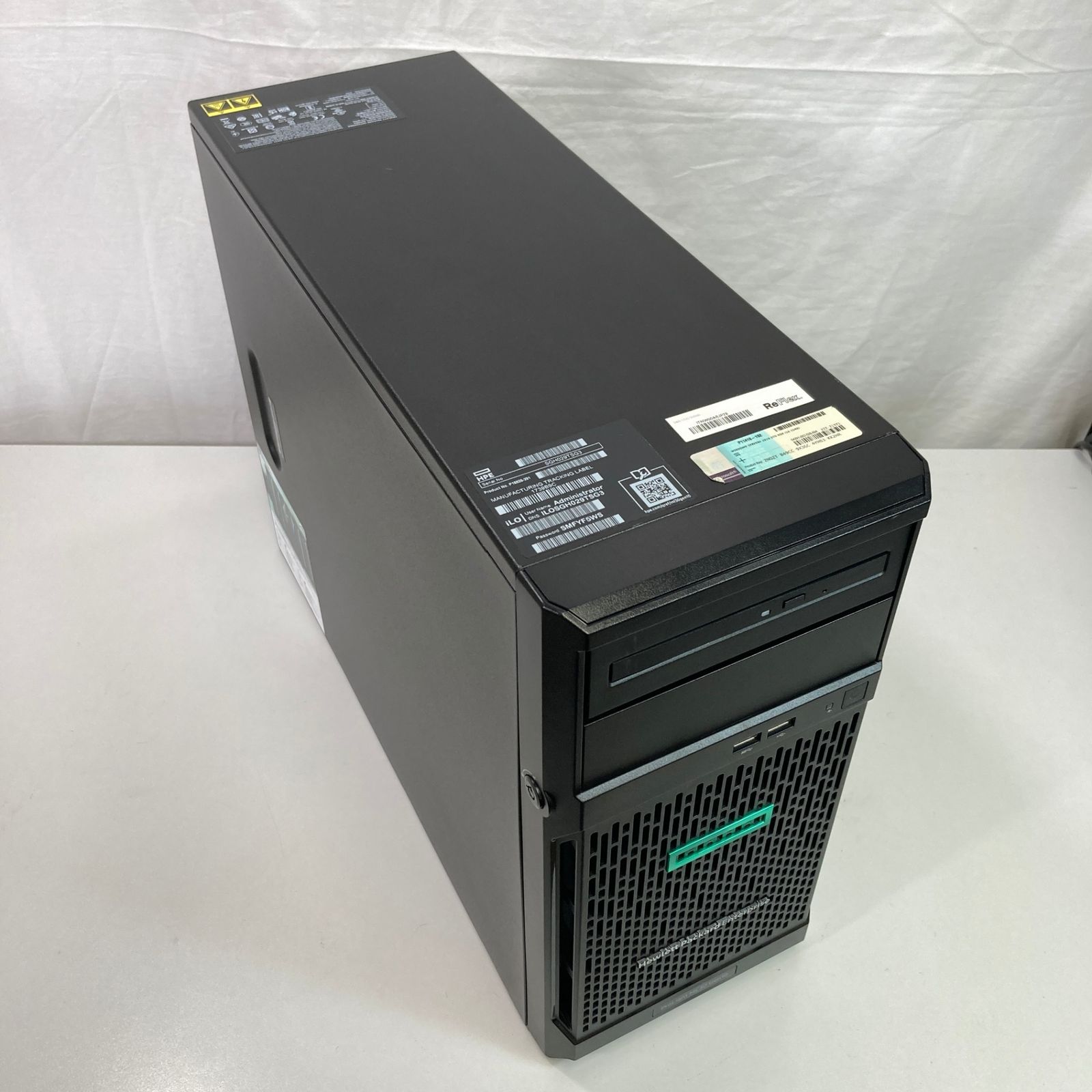 中古】ProLiant ML30 Gen10/Intel Xeon E-2224 CPU @ 3.40GHz/Intel
