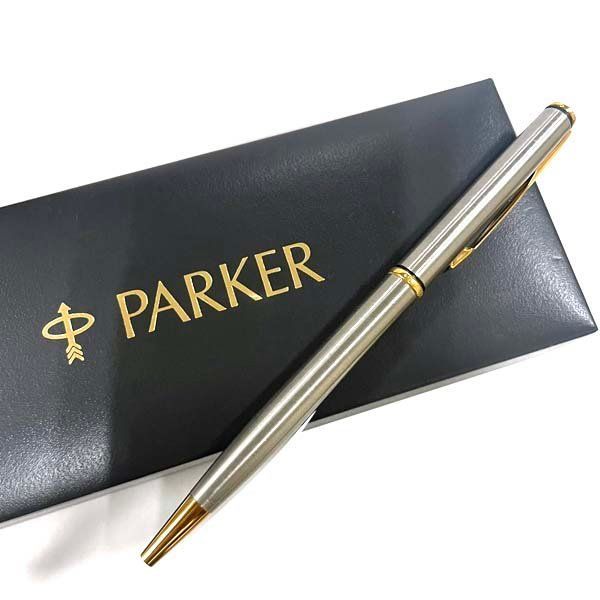 PARKER/パーカー ボールペン ゴールド＆シルバーカラー ツイスト 筆記