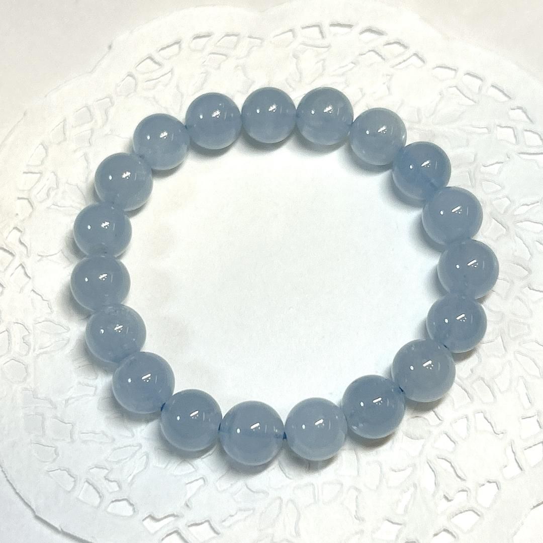  E17809 アクアマリン 10㎜ ブレスレット 天然石＊アクセサリー＊パワーストーン＊AAA Aquamarine 8 mm bracelet 小物トレー 置物 インテリア小物