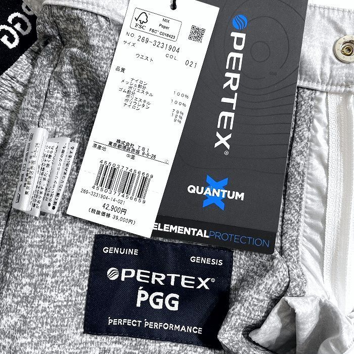 PGG by PEARLY GATES パーリーゲイツ ゴルフ PERTEX Diamond Fuse 高