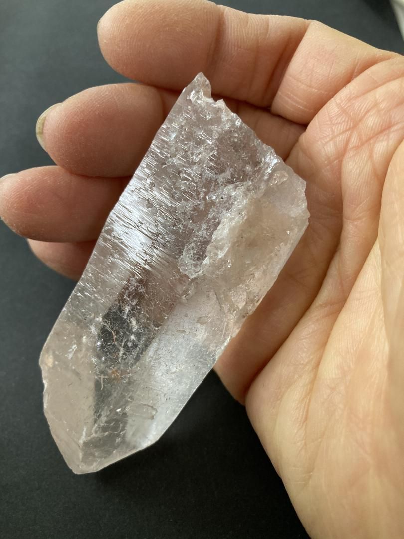 E32469】ヒマラヤ水晶 ヒマラヤ産 マニカラン産 水晶クラスター