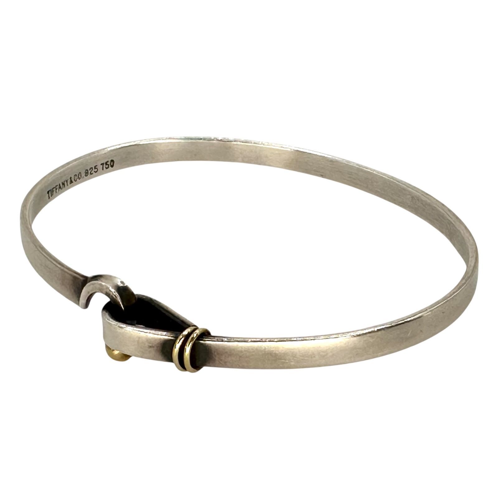 Tiffany&Co.】ティファニー フック＆アイ ブレスレット ゴールド