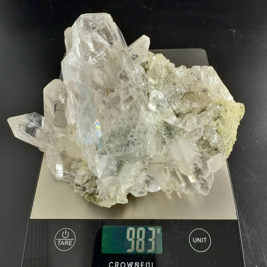 E33180 ヒマラヤ水晶 マニハール産 水晶 ヒマラヤ産 ヒマラヤ水晶 クラスター 原石 天然石 鉱物 パワーストーン クォーツ