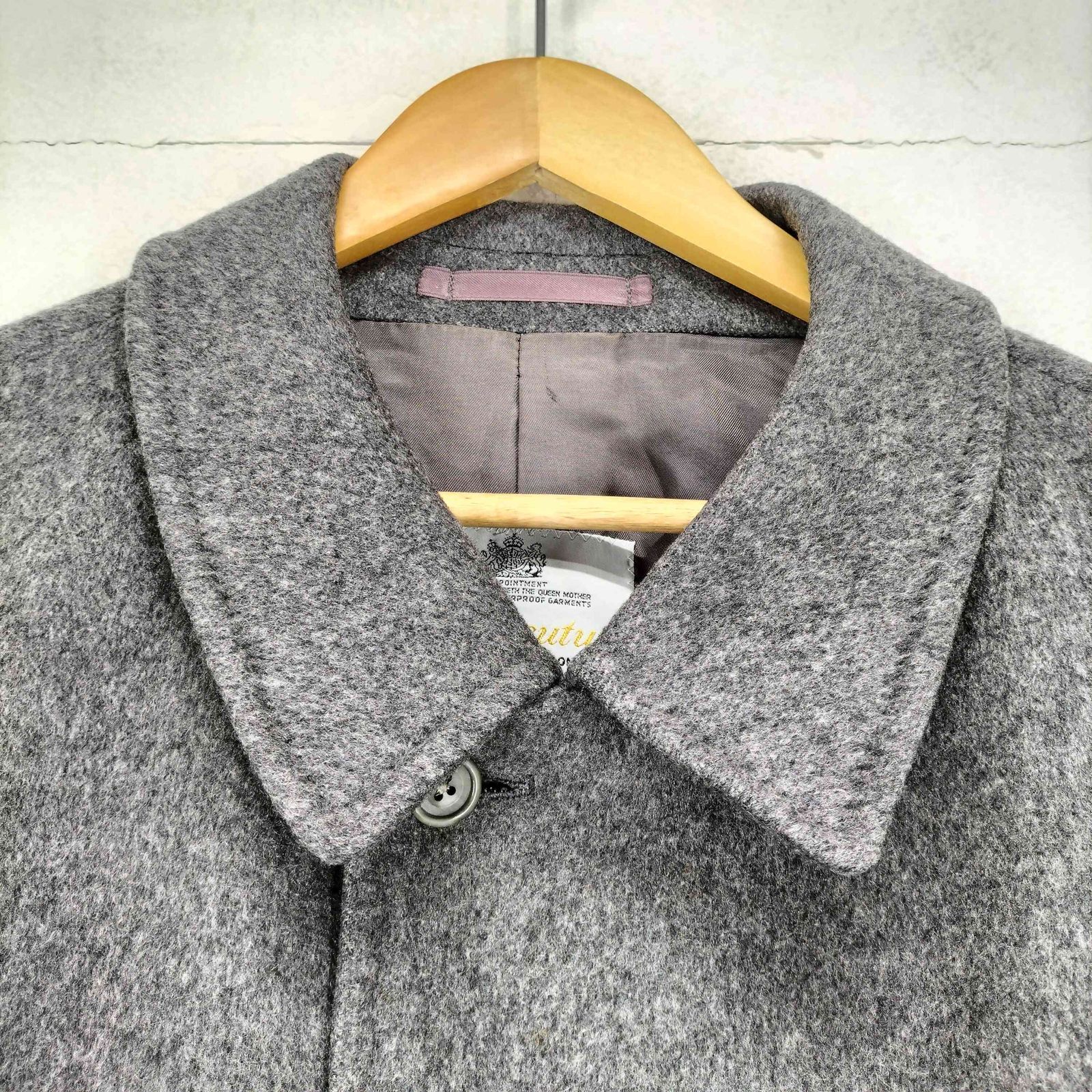 アクアスキュータム AQUASCUTUM pure cashmere MADE IN ENGLAND