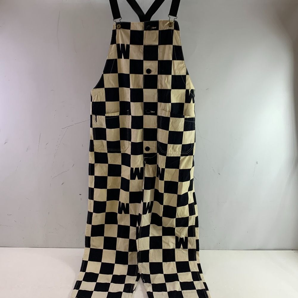 04w5867▽※【中古】WEIRDO ウィアード 18SS Checker Overall