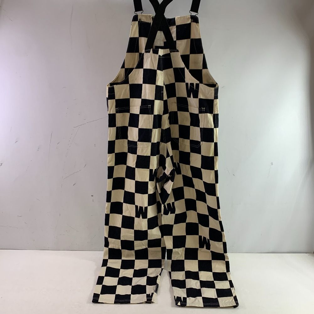 04w5867▽※【中古】WEIRDO ウィアード 18SS Checker Overall