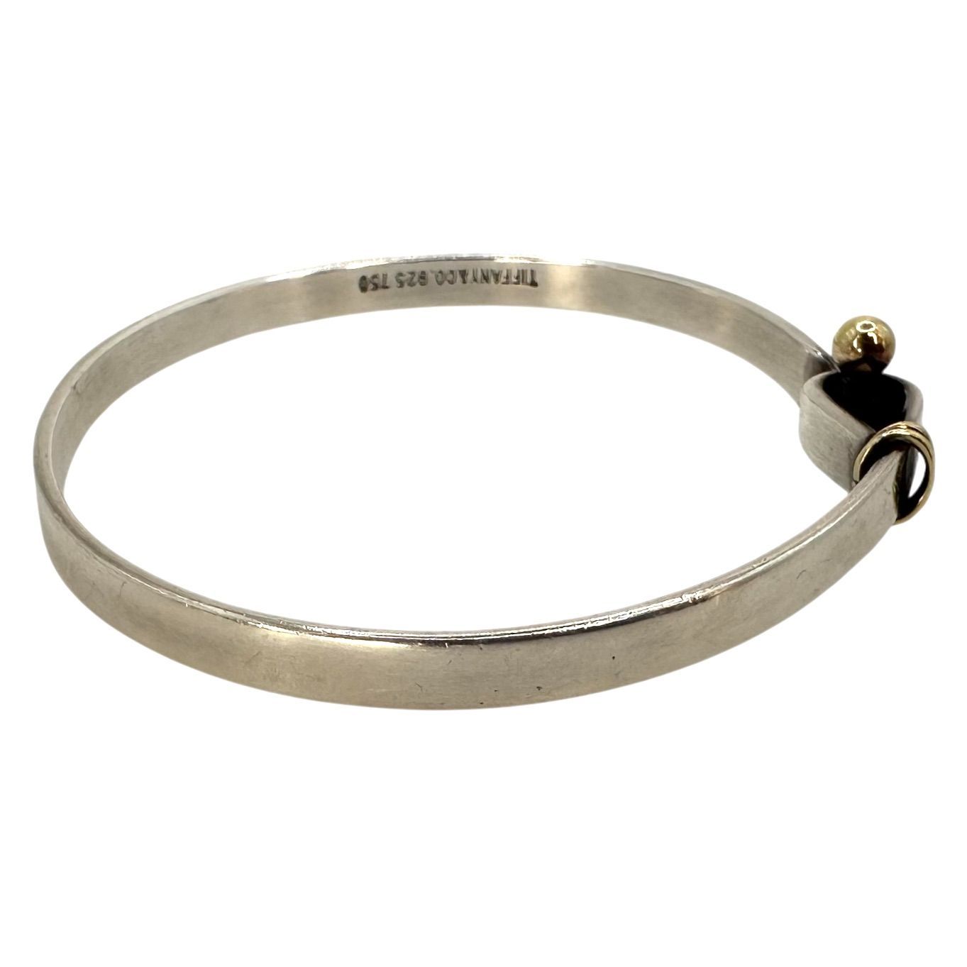 Tiffany&Co.】ティファニー フック＆アイ ブレスレット ゴールド