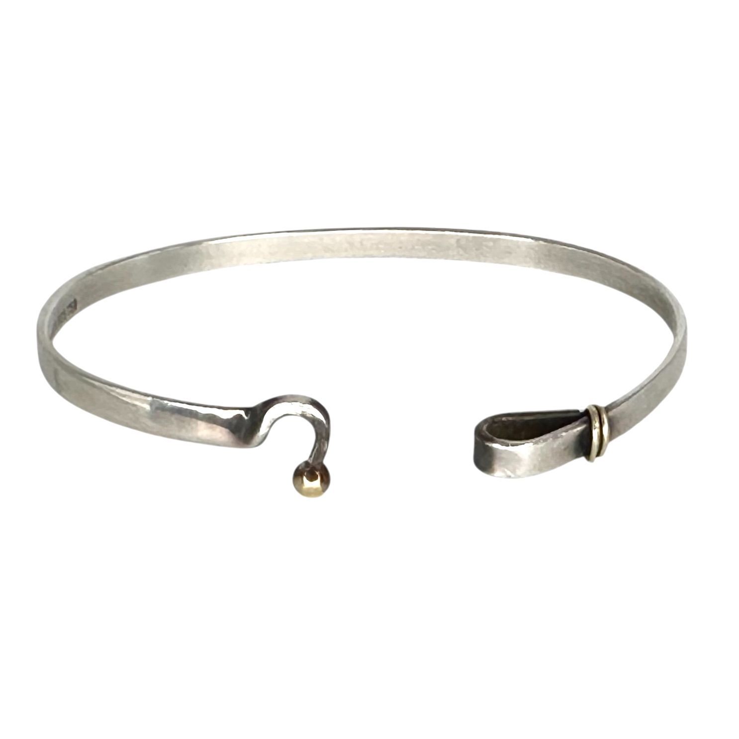 Tiffany&Co.】ティファニー フック＆アイ ブレスレット ゴールド