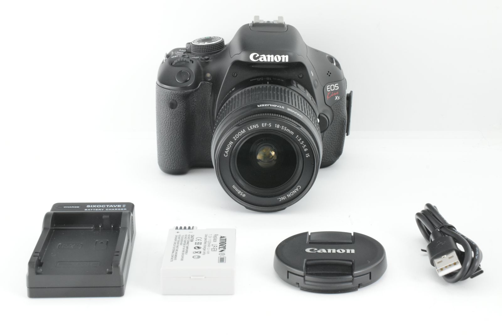美品】シャッターカウント28444回 Canon EOS Kiss X5 EF-S 18-55mm IS