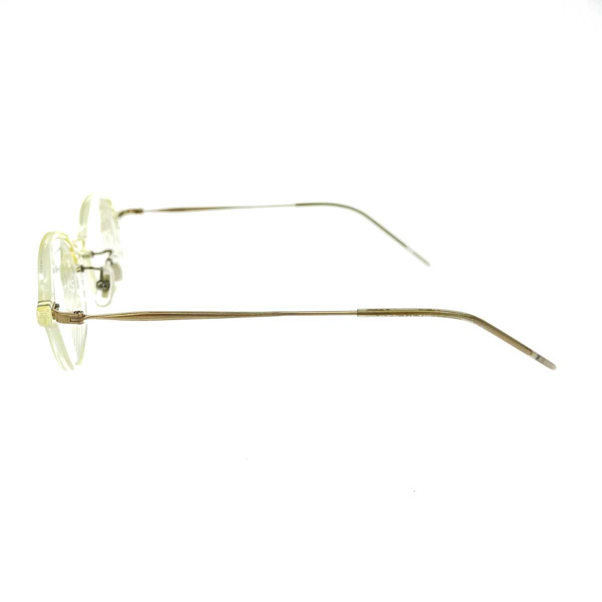 KANEKO-OPTICAL 金子眼鏡 メガネフレーム チタン×プラスチック/ KM-44