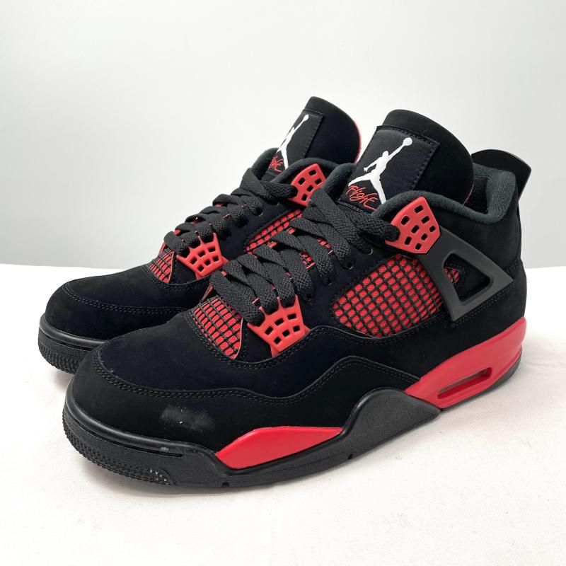 中古】Nike Air Jordan 4 Red Thunder/Crimson CT8527-016 サイズ27.5 