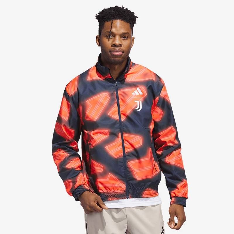 【送料無料・匿名配送】adidas アディダス ユヴェントス 23/24 アンセム ジャケット 紺 黄 新品 正規品 リバーシブル