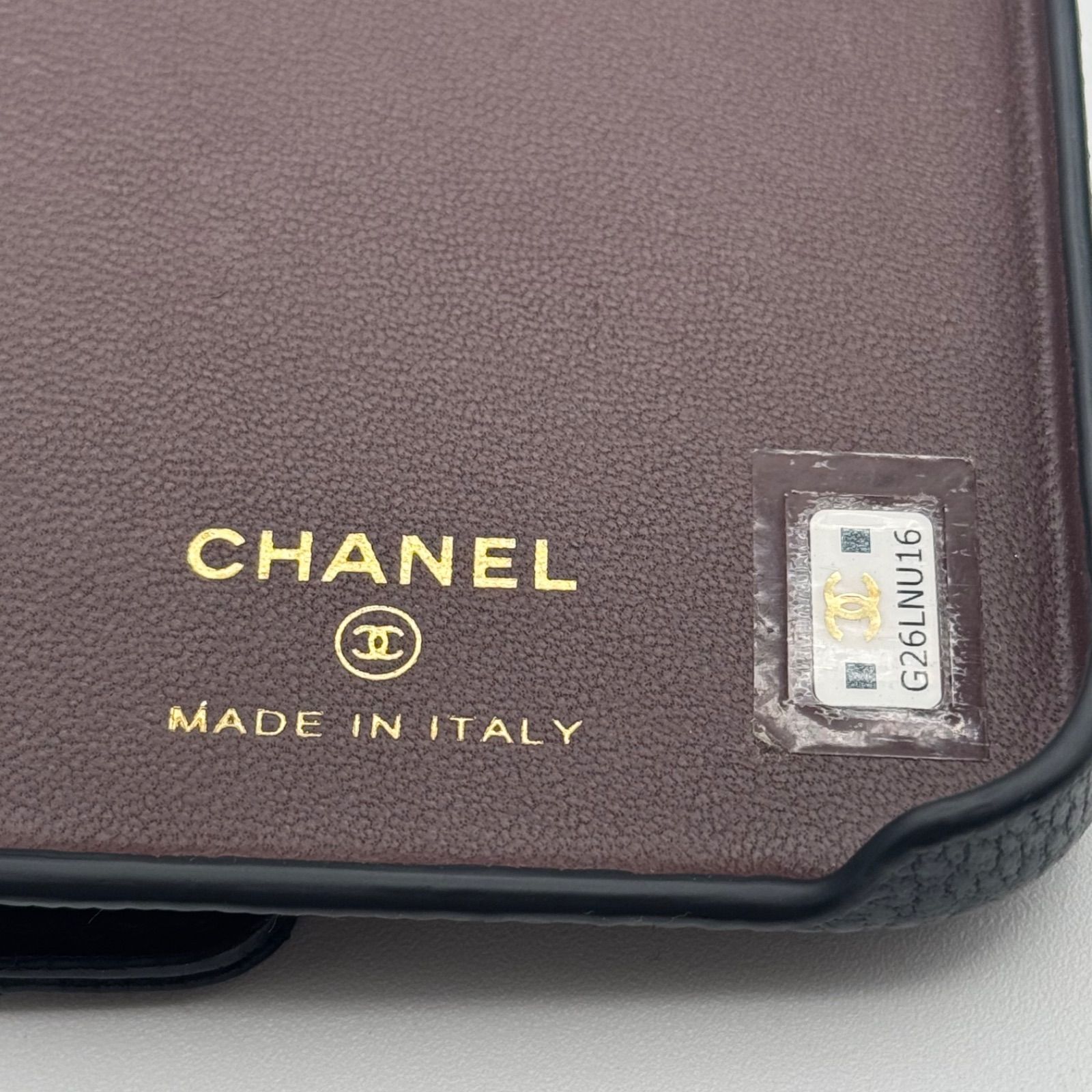 CHANEL キャビアスキン iPhone15promaxケース CHANEL（シャネル） iPhone15Pro ケース マトラッセ キャビアスキン