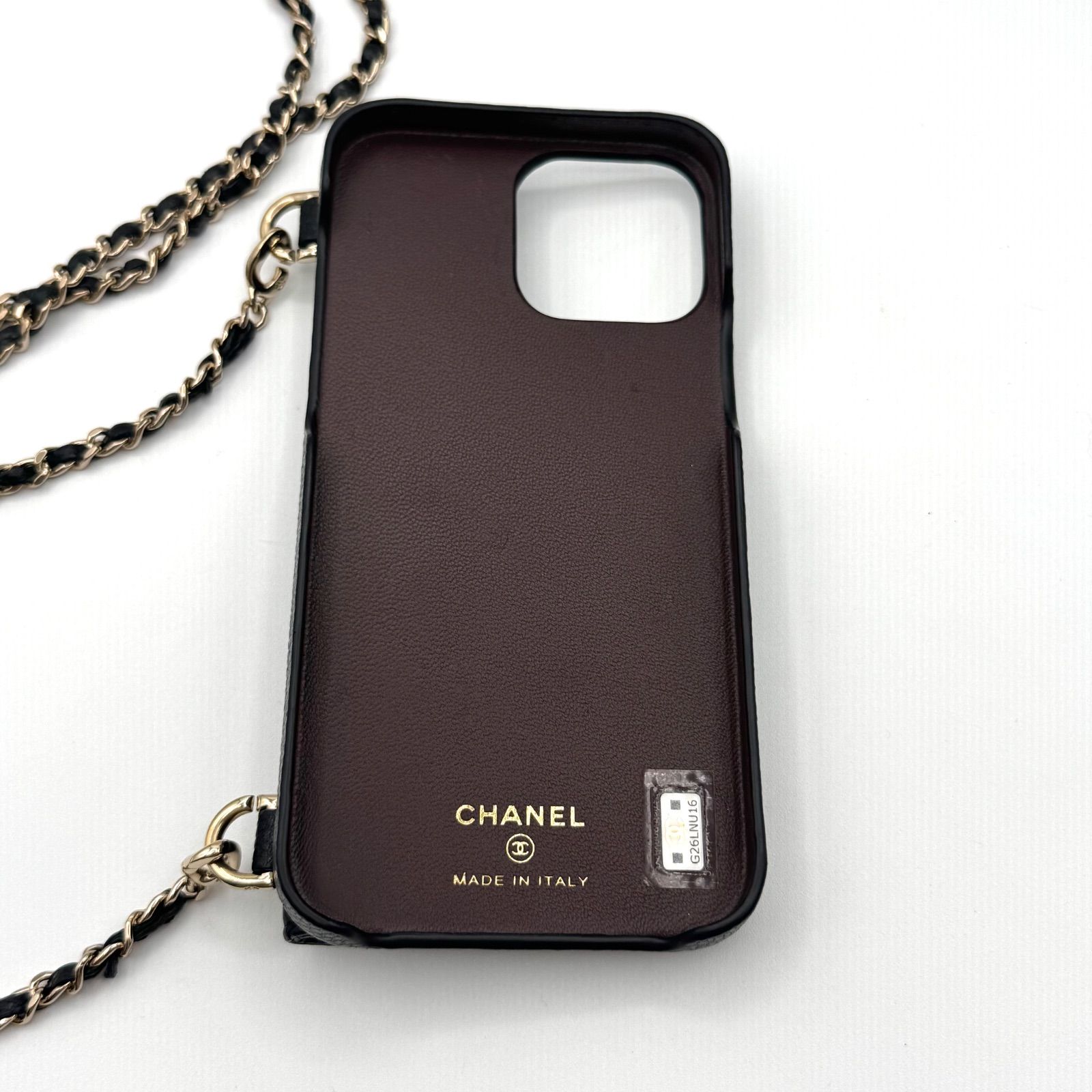 シャネル iPhone15Pro MAX キャビアスキン スマホケース 1-86 - メルカリ