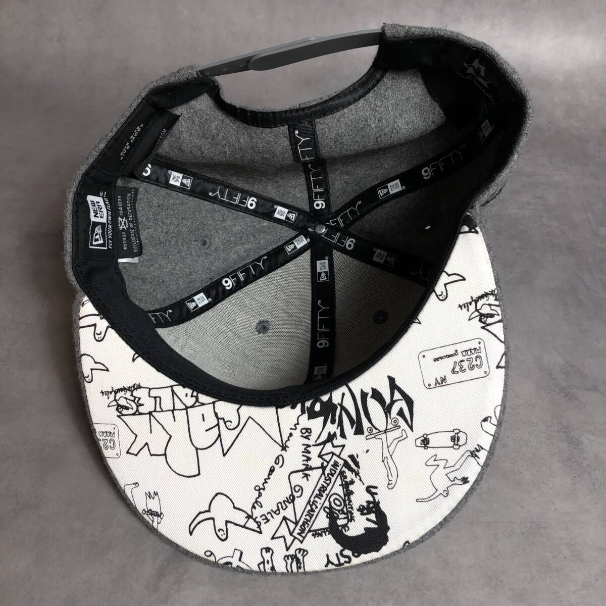PQ099◇MARK GONZALES / NEWERA : 9FIFTY スナップバックキャップ