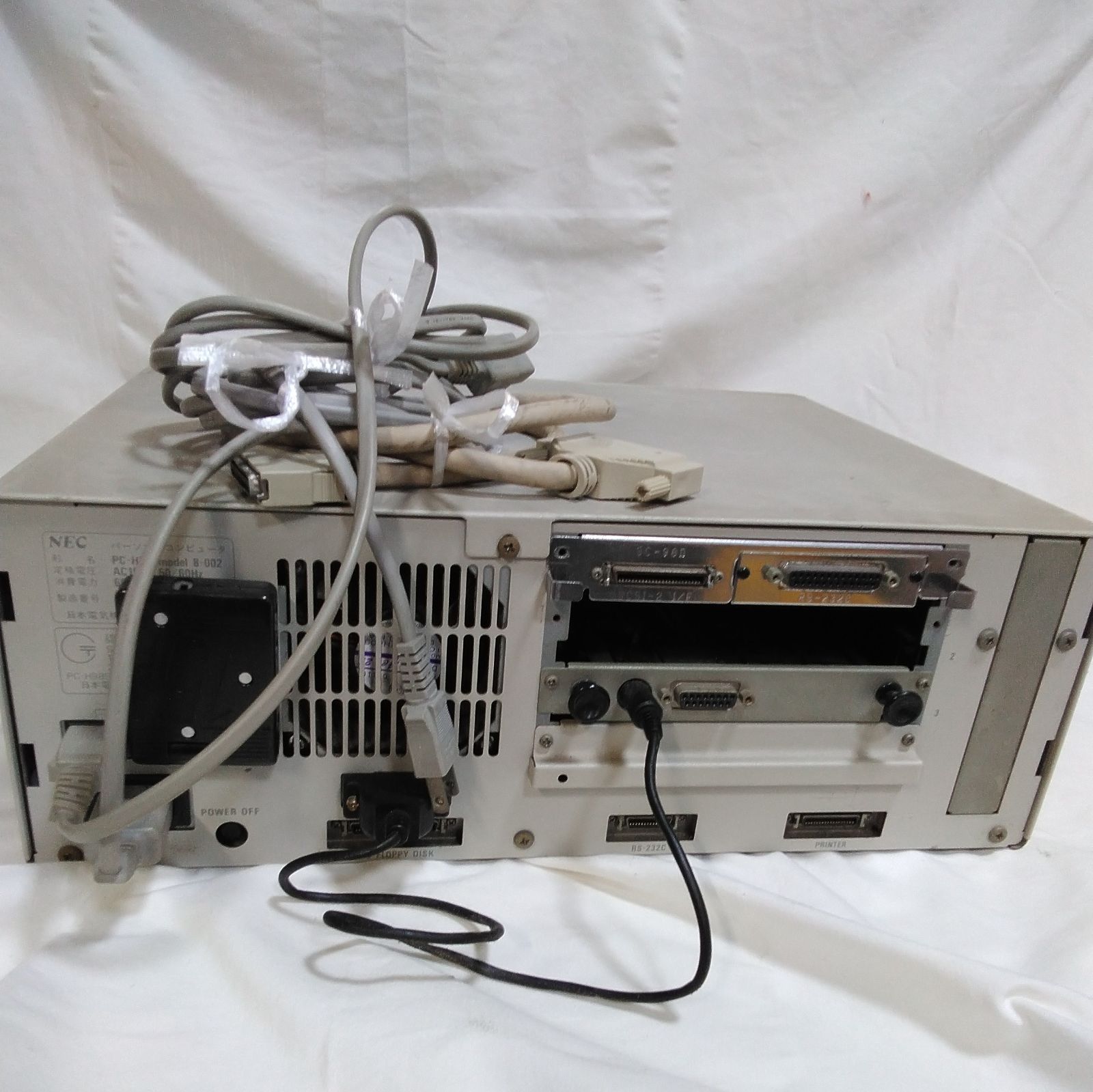 ジャンク！ 電源入りません パソコン NEC PC-H98S model8 希少5インチ