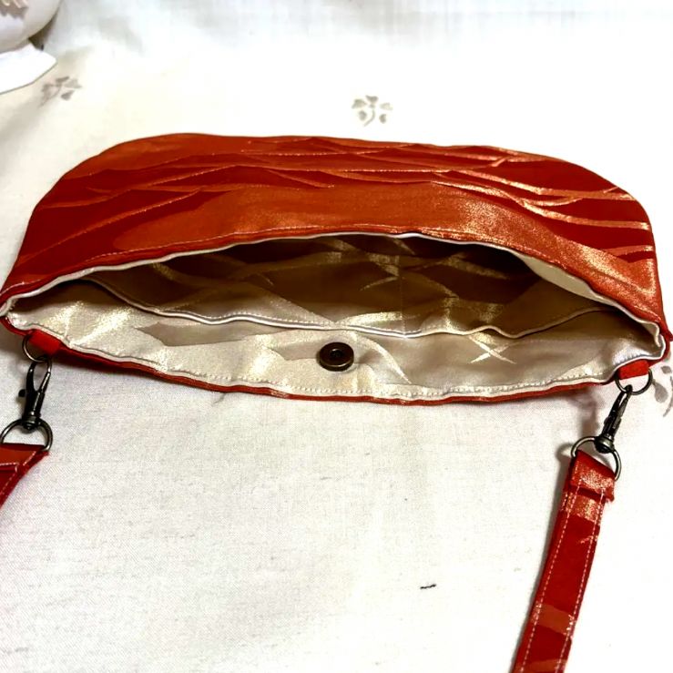 一点物】 帯リメイクバッグ ショルダーバッグ No.83 - メルカリ