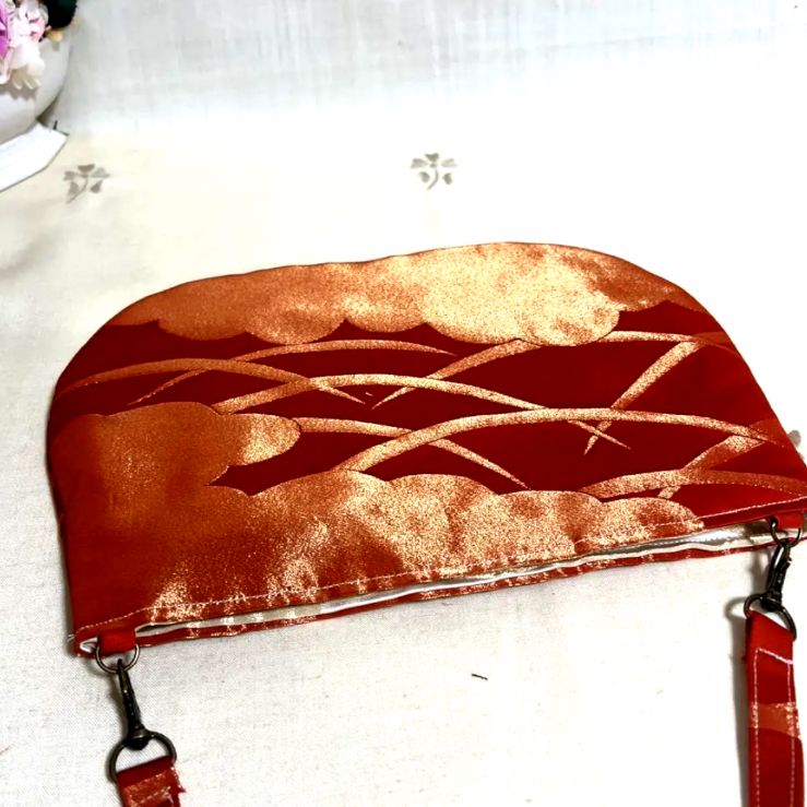 一点物】 帯リメイクバッグ ショルダーバッグ No.83 - メルカリ