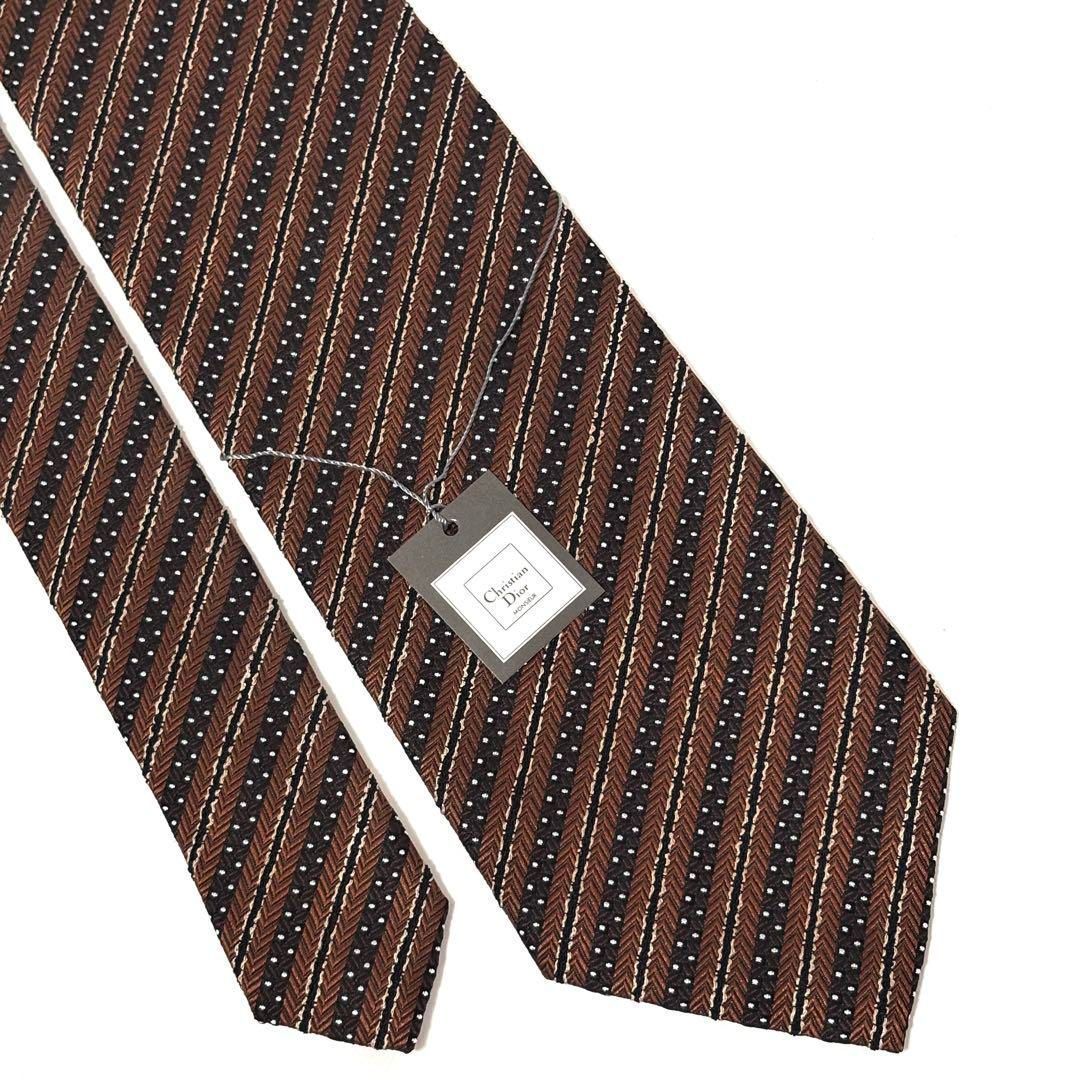 未使用・タグ付き✨クリスチャンディオール ネクタイ ストライプ