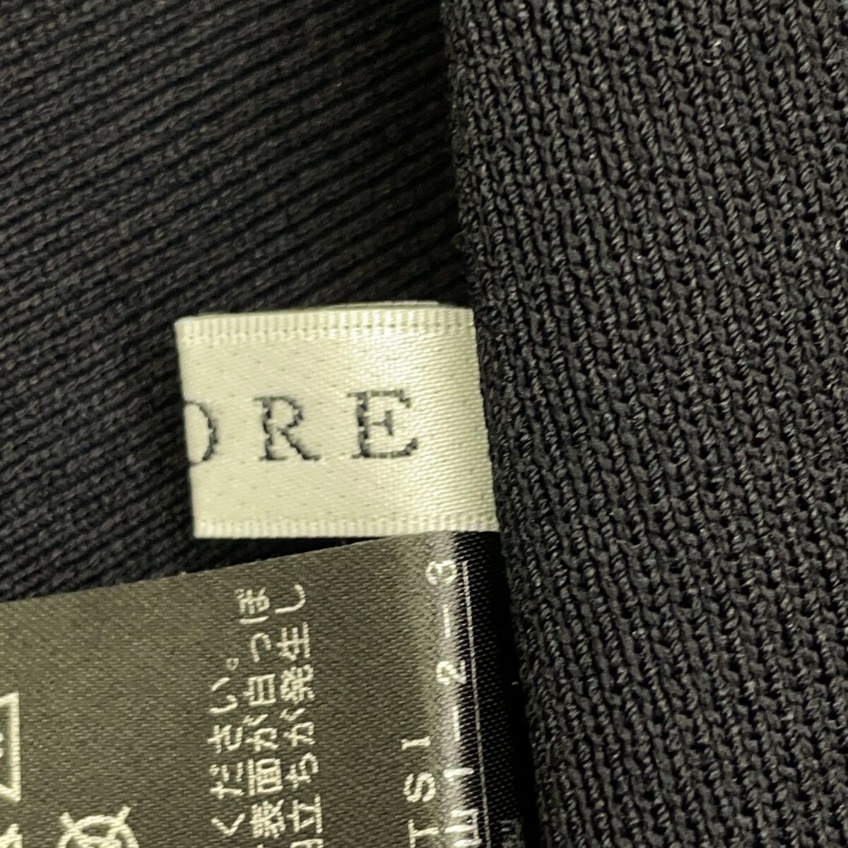 ADORE アドーア 531-2170121 ﾌﾞﾗｯｸ ｹｰﾌﾟﾚｲﾔｰﾄﾞﾆｯﾄ 38 - メルカリ 