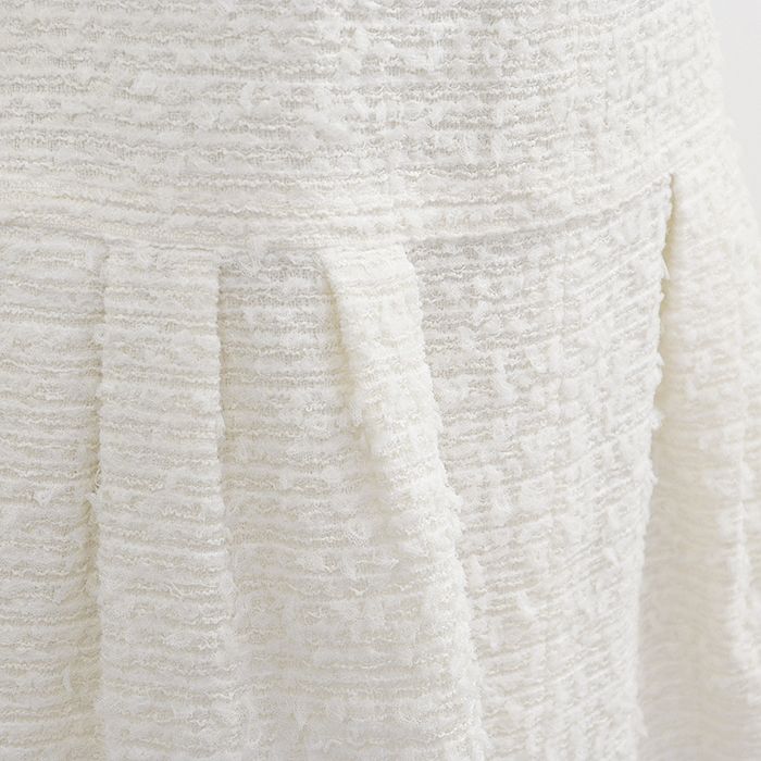 CHANEL シャネル ノースリーブワンピース P56051 ツイード  