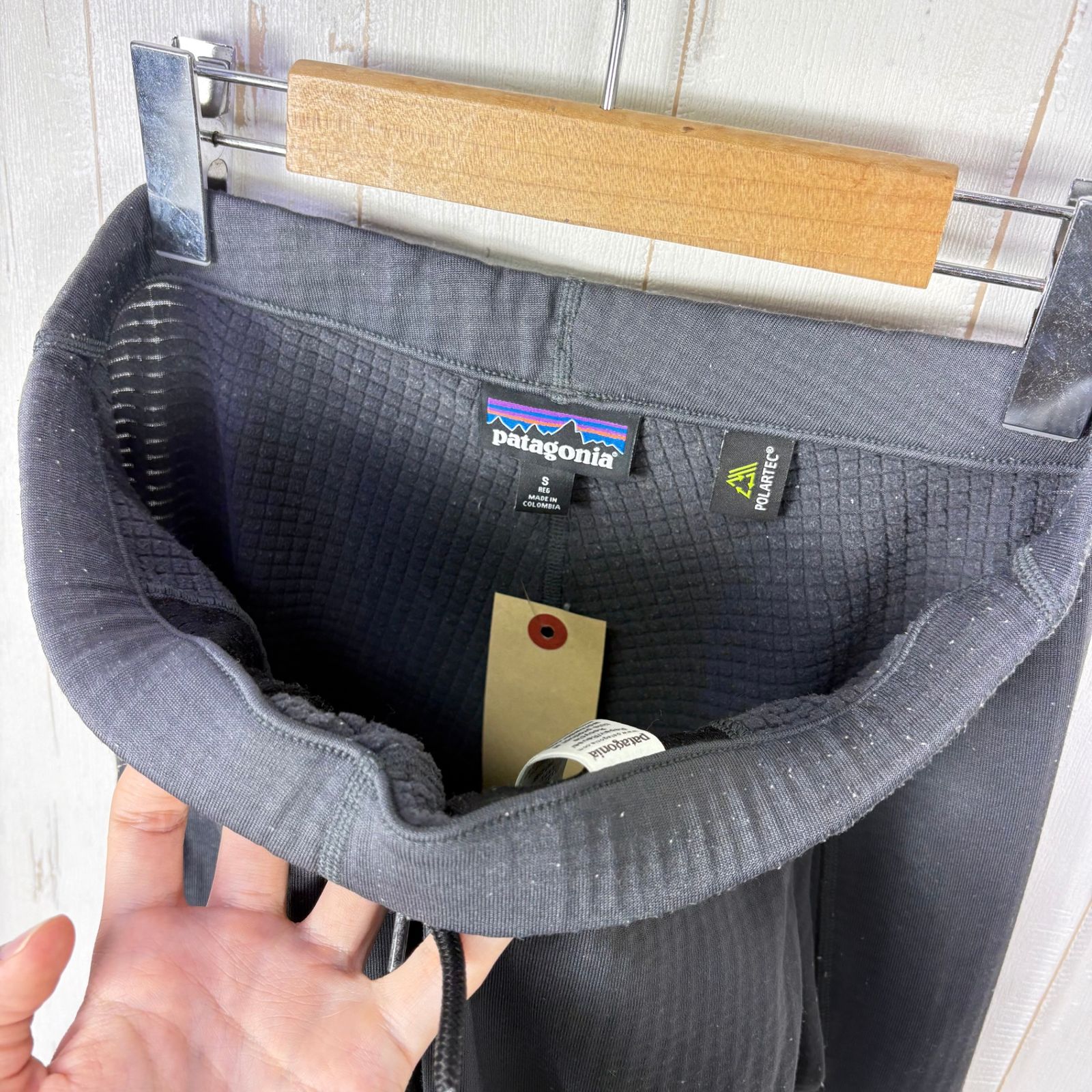 パタゴニア R1 パンツ FGE グリッド フリース ポーラテック アウトドア Men's S グレー系】 2021 Patagonia ( パタゴニア ) R1 パンツ R1