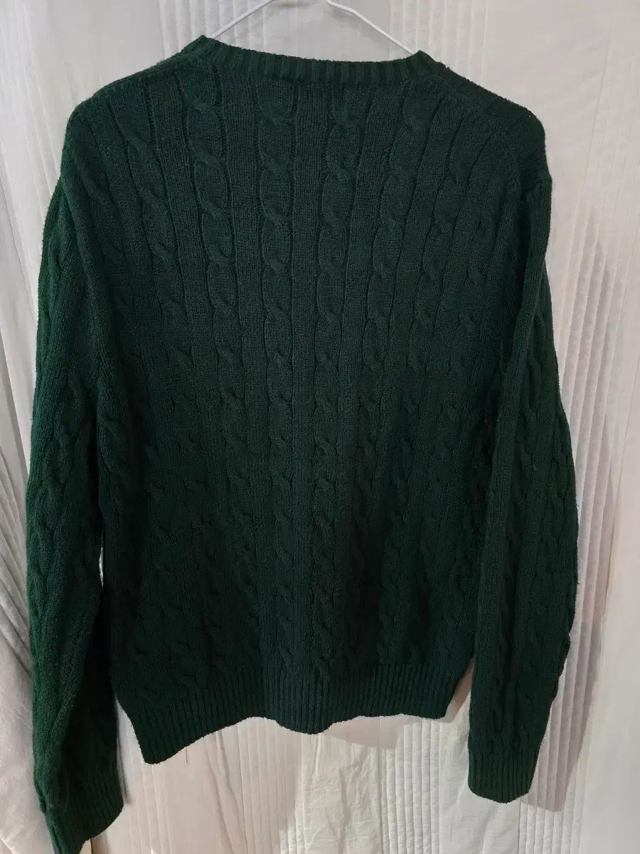ポロラルフローレン ケーブルニット グリーン - メルカリ