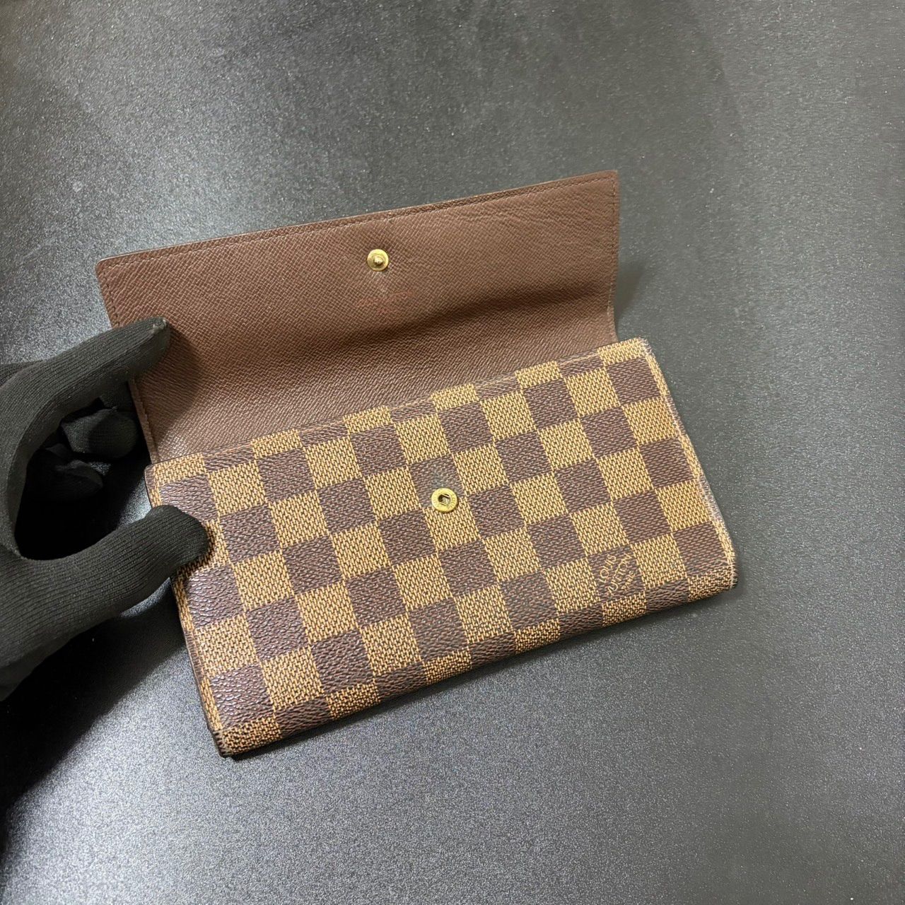 ルイスヴィトン✨ダミエポルトトレゾール インターナショナル 三つ折り長財布 楽天市場】【財布】LOUIS VUITTON ルイ ヴィトン ダミエ ポルト
